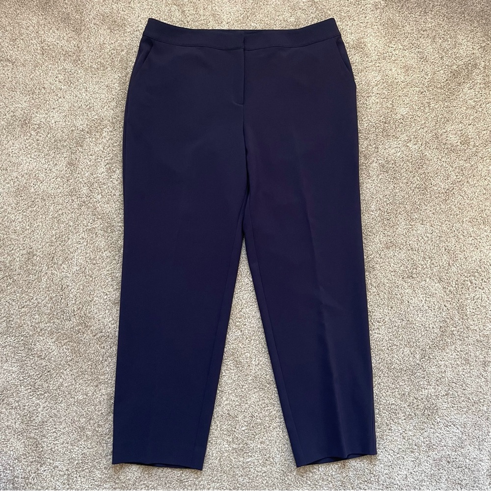 ST. JOHN Navy Pants, Size 14